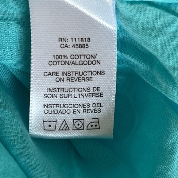 ⭐️  Bogo ⭐️ 🎈Michael Kors Sz PS puff short sleeves summer top - Picture 9 of 11